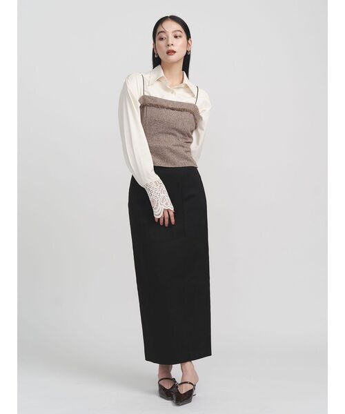 レースカフスシャツ（シャツ/ブラウス）｜LAGUNAMOON（ラグナムーン