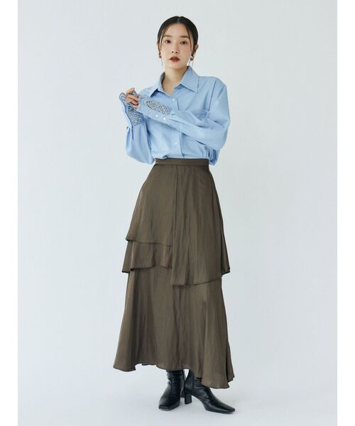 レースカフスシャツ（シャツ/ブラウス）｜LAGUNAMOON（ラグナムーン