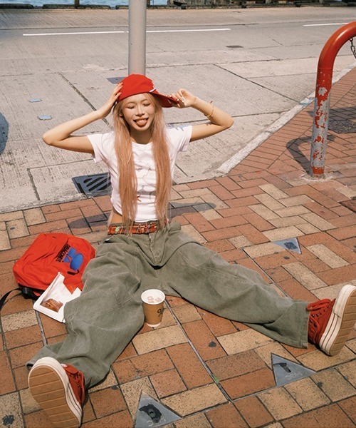 Ressaca（レサーカ）の「ワイドカーブパンツ（その他パンツ・レディース・ベージュ/チャコール/カーキ・S/M）」の21枚目の写真