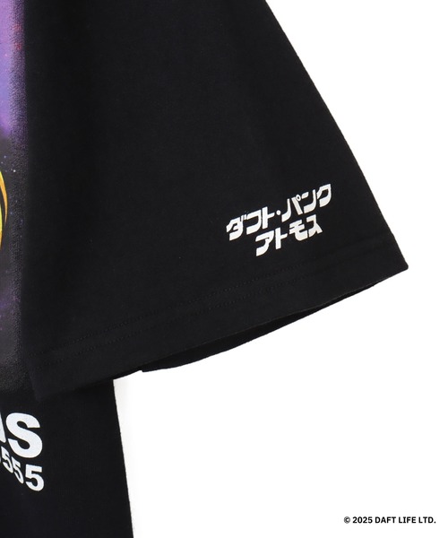 atmos(アトモス)の「atmos x Daft Punk Something About Us T-shirt / アトモス ダフトパンク サムシング アバウト アス Tシャツ 【SP】(Tシャツ/カットソー・メンズ・ブラック・XXL/XL/L/M)」の3枚目の写真