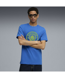PUMA（プーマ）の「PUMA プーマ メンズ マンチェスターシティ FC FTBLカルチャー 半袖 Tシャツ（Tシャツ/カットソー）」