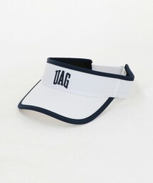 UNITED ARROWS GOLF（ユナイテッドアローズゴルフ）の「パイピング ロゴ バイザー（サンバイザー）」