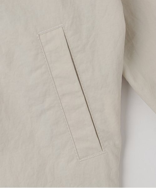 Lycee mine（リセマイン）の「フリルカラーウィンドブレーカー（ブルゾン・キッズ・ネイビー/ピンク/アイボリー/ベージュ・120cm/110cm/150cm/140cm/130cm/100cm）」の11枚目の写真