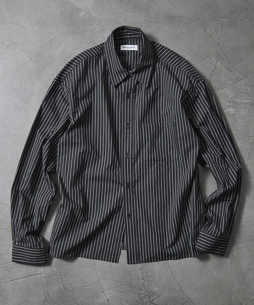 FREAK'S STORE(フリークスストア)の「限定展開 MR HEARTS/ミスターハーツ REGULAR COLLAR BOX CUT STRIPE SHIRT(シャツ/ブラウス・メンズ・ブラック/オフホワイト/ブルー・LARGE/MEDIUM/SMALL)」の17枚目の写真