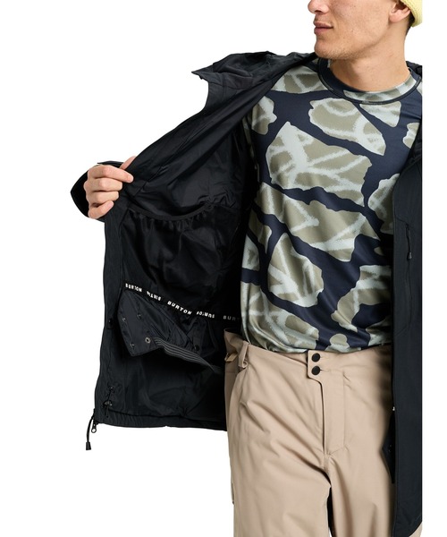 BURTON（バートン）の「Burton Reserve 2L ジャケット（その他アウター・メンズ・ブラック/ナチュラル・S/M/L）」の10枚目の写真