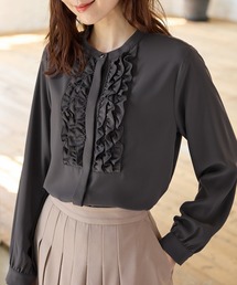 Honeys | 胸元フリルブラウス(シャツ/ブラウス)