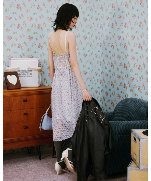 LILY BROWN(リリーブラウン)の「【LILY BROWN ×ANNA SUI】バタフライスタッズブルゾン(ブルゾン・レディース・ブラウン/ブラック・F)」の4枚目の写真