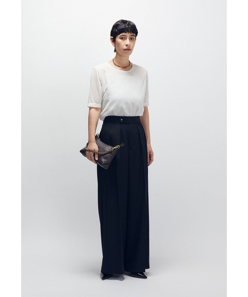 1er Arrondissement（プルミエアロンディスモン）の「【追加】シアーＴシャツ（Tシャツ/カットソー・レディース・ブラック系その他3/オフホワイト・FREE）」の13枚目の写真