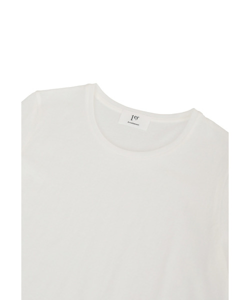 1er Arrondissement（プルミエアロンディスモン）の「【追加】シアーＴシャツ（Tシャツ/カットソー・レディース・ブラック系その他3/オフホワイト・FREE）」の17枚目の写真