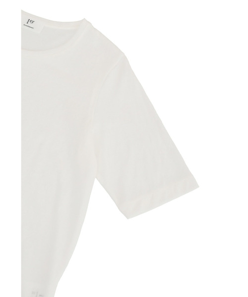 1er Arrondissement（プルミエアロンディスモン）の「【追加】シアーＴシャツ（Tシャツ/カットソー・レディース・ブラック系その他3/オフホワイト・FREE）」の18枚目の写真