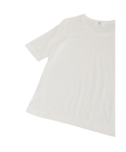 1er Arrondissement（プルミエアロンディスモン）の「【追加】シアーＴシャツ（Tシャツ/カットソー・レディース・ブラック系その他3/オフホワイト・FREE）」の19枚目の写真