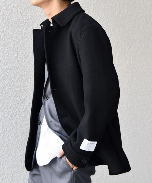SHIPS any(シップス エニィ)のSHIPS any: PURE WOOL MELTON シングル Pコート 25AW◆(ピーコート)