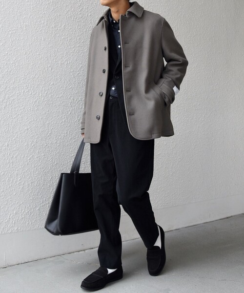 SHIPS（シップス）『any:PUREWOOLMELTONシングルPコート25AW』