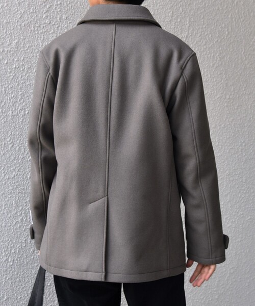 SHIPS（シップス）『any:PUREWOOLMELTONシングルPコート25AW』
