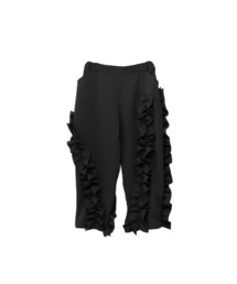 UNICA 【unica】　アシメフリルパンツ　LADIES ブラック unica｜ユニカのパンツ（フリル）通販 - ZOZOTOWN