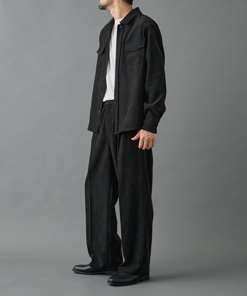 COLONY 2139（コロニートゥーワンスリーナイン）の「フェードツイルイージーストレートスラックス（スラックス・メンズ・ブラック/バーガンディー/ベージュ・MEDIUM/LARGE）」の17枚目の写真