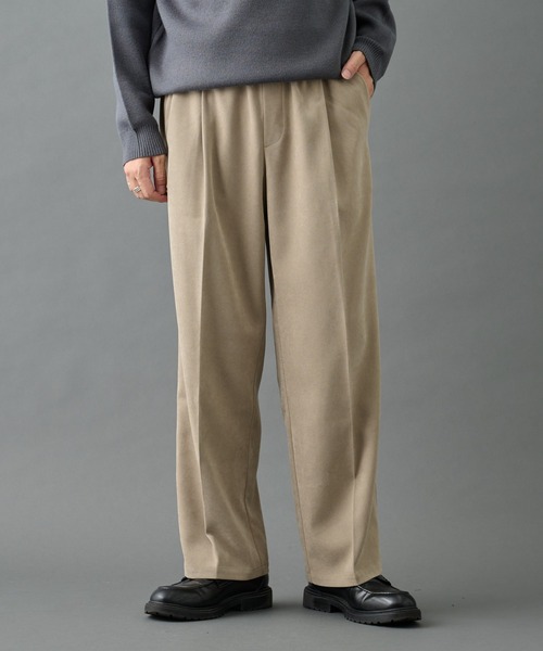 COLONY 2139（コロニートゥーワンスリーナイン）の「フェードツイルイージーストレートスラックス（スラックス・メンズ・ブラック/バーガンディー/ベージュ・MEDIUM/LARGE）」の8枚目の写真