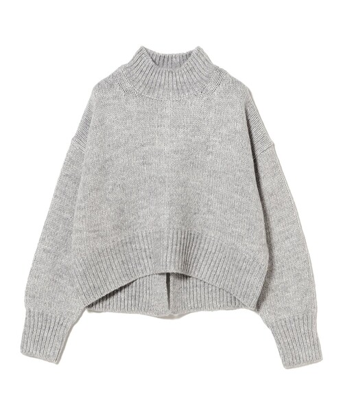 B:MING by BEAMS（ビーミングバイビームス）の「バック スリット ハイネック（ニット/セーター・レディース・ブラック/オフホワイト/ピンク/ライトグレー・ONE SIZE）」の22枚目の写真