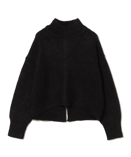 B:MING by BEAMS（ビーミングバイビームス）の「バック スリット ハイネック（ニット/セーター・レディース・ブラック/オフホワイト/ピンク/ライトグレー・ONE SIZE）」の13枚目の写真