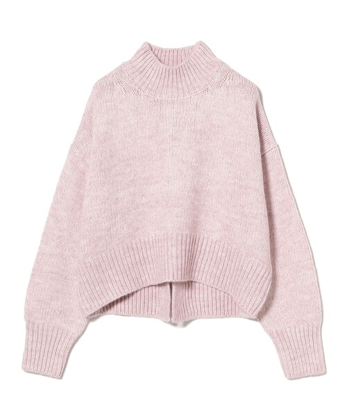 B:MING by BEAMS（ビーミングバイビームス）の「バック スリット ハイネック（ニット/セーター・レディース・ブラック/オフホワイト/ピンク/ライトグレー・ONE SIZE）」の16枚目の写真
