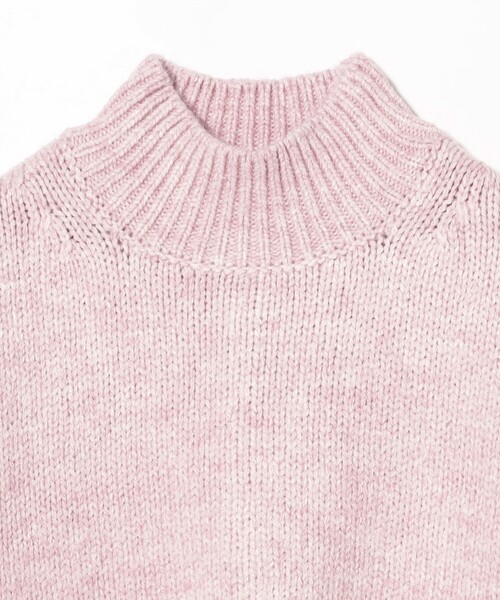B:MING by BEAMS（ビーミングバイビームス）の「バック スリット ハイネック（ニット/セーター・レディース・ブラック/オフホワイト/ピンク/ライトグレー・ONE SIZE）」の17枚目の写真