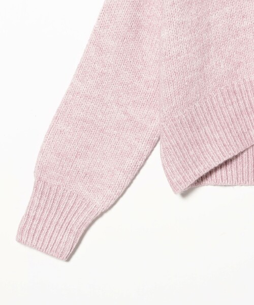 B:MING by BEAMS（ビーミングバイビームス）の「バック スリット ハイネック（ニット/セーター・レディース・ブラック/オフホワイト/ピンク/ライトグレー・ONE SIZE）」の18枚目の写真