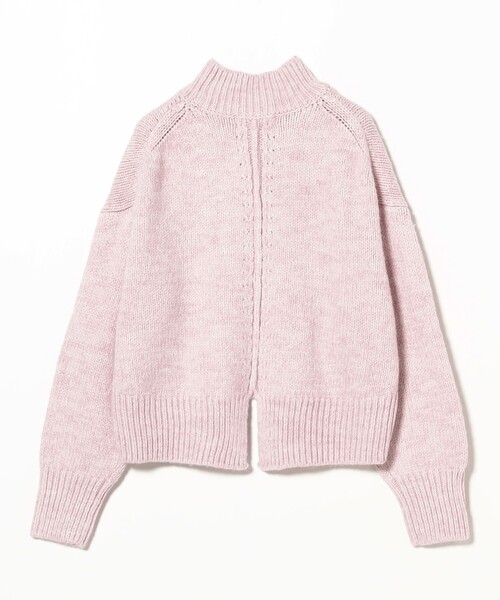 B:MING by BEAMS（ビーミングバイビームス）の「バック スリット ハイネック（ニット/セーター・レディース・ブラック/オフホワイト/ピンク/ライトグレー・ONE SIZE）」の10枚目の写真