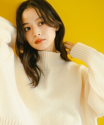 B:MING by BEAMS | バック スリット ハイネック(ニット/セーター)