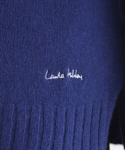 LAURA ASHLEY(ローラアシュレイ)の「【日本製/ワンマイルウエア】ソフトウール ベスト(ベスト・レディース・ブルー/グレー/アイボリー・38)」の15枚目の写真