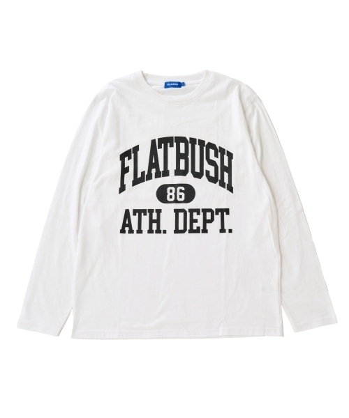 GLAZOS（グラソス）の「【プチプラ】フロントカレッジロゴ長袖Tシャツ（Tシャツ/カットソー・キッズ・ブラック/ブルー/ホワイト/ブラウン/ネイビー/ライトグレー・160cm/180cm/170cm/150cm）」の14枚目の写真