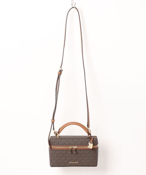 MICHAEL KORS(マイケルコース)の「JANA コンバーチブル クロスボディ エクストラスモール - MKシグネチャー(ショルダーバッグ・レディース・ブラウン系その他・FREE)」の5枚目の写真