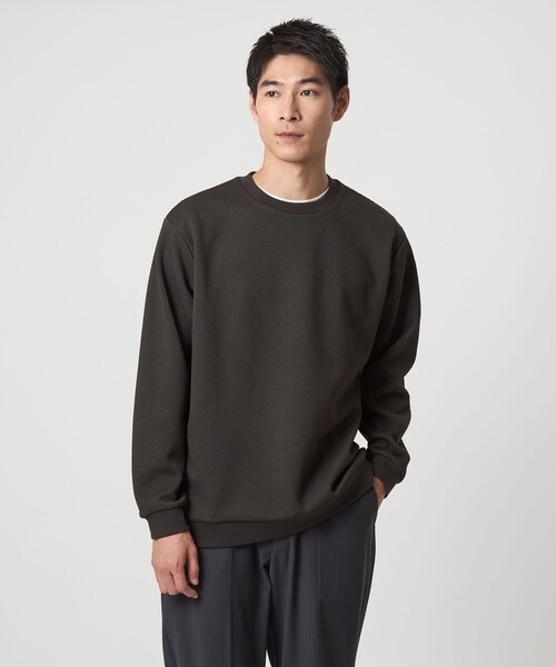 ツイル パフ クルーネック カットソー（Tシャツ/カットソー）｜green