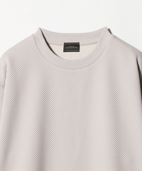 green label relaxing（グリーンレーベルリラクシング）の「ツイル パフ クルーネック カットソー（Tシャツ/カットソー・メンズ・ネイビー/ダークグレー/パープル/ライトグレー/ホワイト・XL/L/M/S）」の6枚目の写真