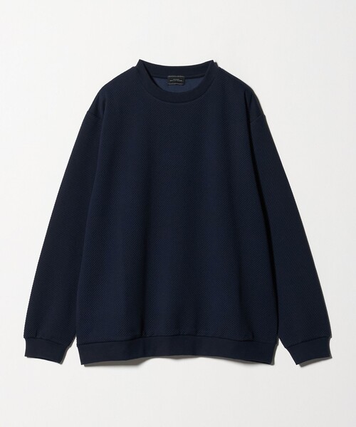 green label relaxing（グリーンレーベルリラクシング）の「ツイル パフ クルーネック カットソー（Tシャツ/カットソー・メンズ・ネイビー/ダークグレー/パープル/ライトグレー/ホワイト・XL/L/M/S）」の14枚目の写真