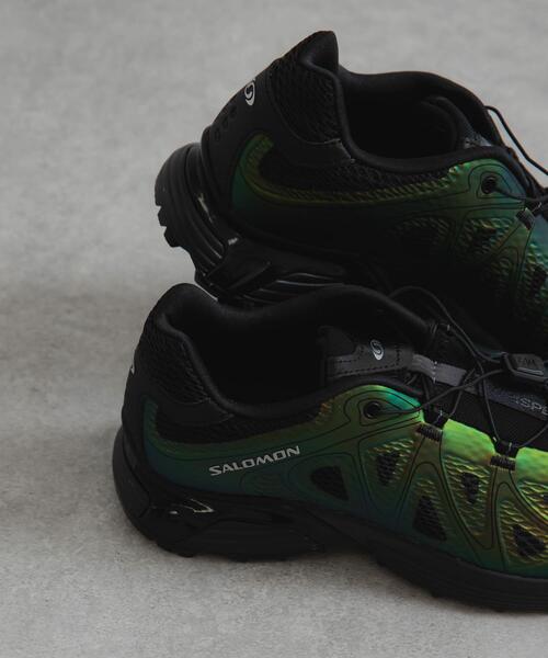 SALOMON（サロモン）の「SALOMON　XT-WHISPER VOID（スニーカー・レディース・ブラック・24/25/23.5/24.5）」の2枚目の写真