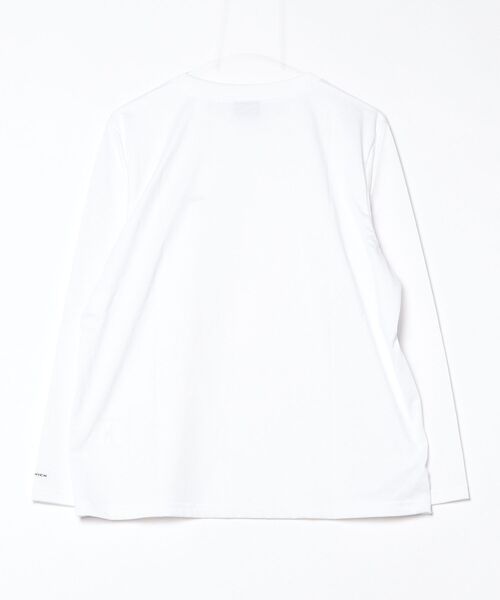 Columbia(コロンビア)の「コロンビア ウィメンズクレストトゥーフォレストロングスリーブクルー(Tシャツ/カットソー・レディース・ホワイト/スモークピンク・L/XL/S/M)」の3枚目の写真