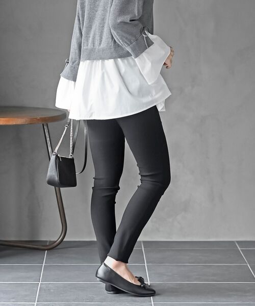 rps（アールピーエス）の「スキニーパンツ（その他パンツ・レディース・オフホワイト/チャコールグレー/ブラック/カーキ/ネイビー/ブラウン・M/L）」の7枚目の写真