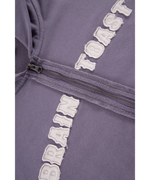 セール】ジップパーカー｜Brain Toast Vintage Wash Zip Hoodie｜SPLR
