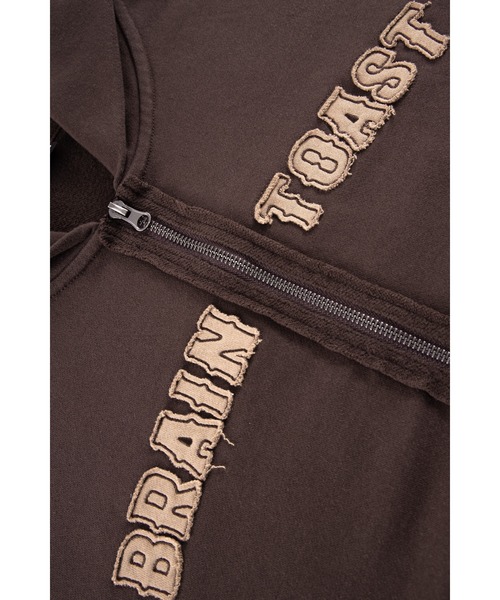 セール】ジップパーカー｜Brain Toast Vintage Wash Zip Hoodie｜SPLR