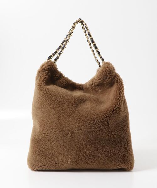 VIOLAd'ORO（ヴィオラドーロ）の「VIOLAd’ORO　ELMO V-8680（ショルダーバッグ・レディース・オフホワイト/ブラウン・ONE）」の4枚目の写真