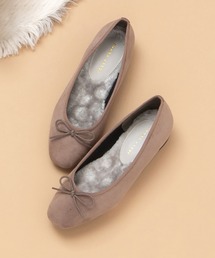 JELLY BEANS | インナーファーバレエシューズ(211-57353)JELLY BEANS(ジェリービーンズ)(バレエシューズ)