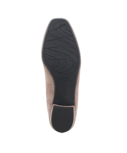 JELLY BEANS(ジェリービーンズ)の「インナーファーバレエシューズ(211-57353)JELLY BEANS(ジェリービーンズ)(バレエシューズ・レディース・ブラック系/ダークブラウン/グレイッシュベージュ・22.5/23/23.5/24/24.5)」の14枚目の写真