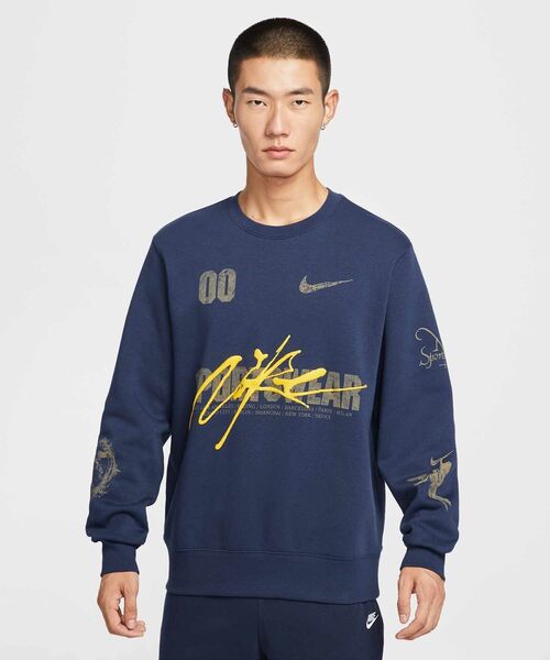 Nike スポーツウェア クラブ フリース クルーネック スウェットシャツ