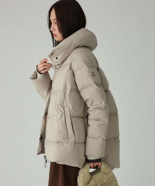 Pyrenex(ピレネックス)の「【PYRENEX】ELAURA SHIPS(ダウンジャケット/コート・レディース・ブラック/カーキ・36inch/38inch)」の13枚目の写真