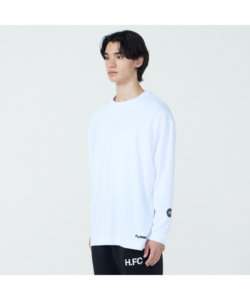hummel(ヒュンメル)の「hummel/ヒュンメル H.FC L/S グラフィックTシャツ(Tシャツ/カットソー・メンズ・ホワイト/ブラウン/ブラック・M/L/XL)」の6枚目の写真