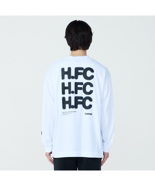 hummel(ヒュンメル)の「hummel/ヒュンメル H.FC L/S グラフィックTシャツ(Tシャツ/カットソー・メンズ・ホワイト/ブラウン/ブラック・M/L/XL)」の5枚目の写真