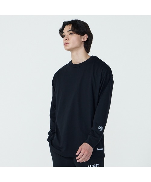 hummel(ヒュンメル)の「hummel/ヒュンメル H.FC L/S グラフィックTシャツ(Tシャツ/カットソー・メンズ・ホワイト/ブラウン/ブラック・M/L/XL)」の9枚目の写真