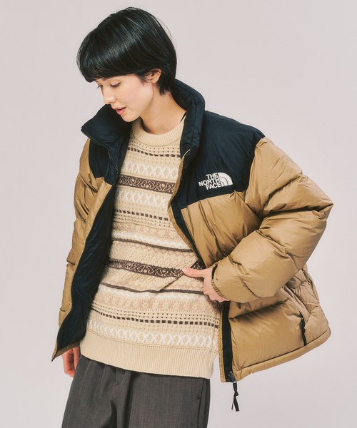 THE NORTH FACE(ザノースフェイス)の「THE NORTH FACE / ザ ノースフェイス Nuptse Jacket(ダウンジャケット/コート・メンズ・チャコールグレー/ブラック/ベージュ・X-LARGE/LARGE/MEDIUM)」の7枚目の写真