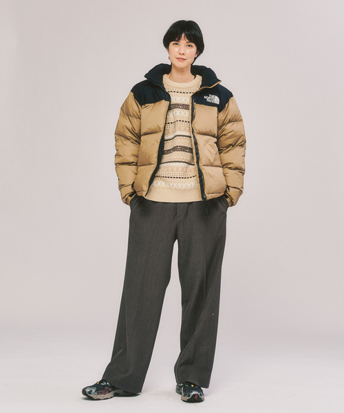 THE NORTH FACE(ザノースフェイス)の「THE NORTH FACE / ザ ノースフェイス Nuptse Jacket(ダウンジャケット/コート・メンズ・チャコールグレー/ブラック/ベージュ・X-LARGE/LARGE/MEDIUM)」の12枚目の写真