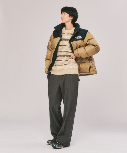 THE NORTH FACE(ザノースフェイス)の「THE NORTH FACE / ザ ノースフェイス Nuptse Jacket(ダウンジャケット/コート・メンズ・チャコールグレー/ブラック/ベージュ・X-LARGE/LARGE/MEDIUM)」の22枚目の写真